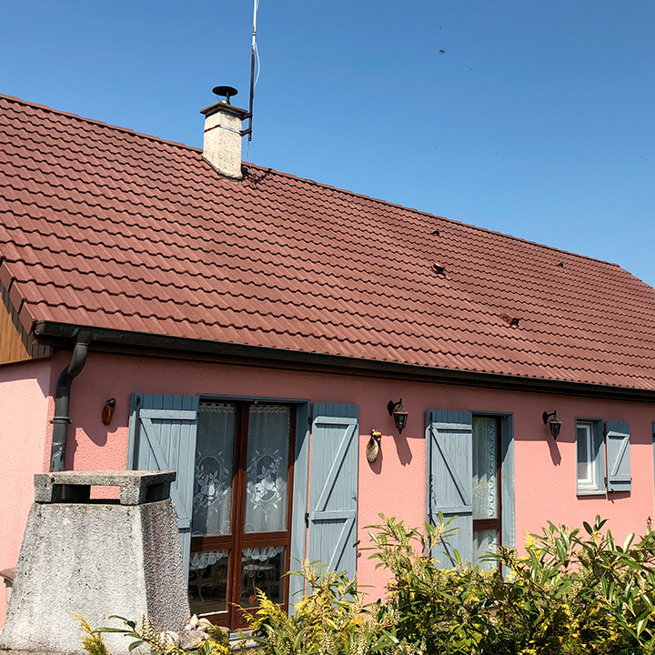 Coloration de toiture en Bourgogne-Franche-Comté